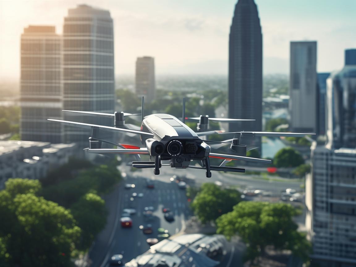 如何利用无人机技术，为总理视察提供高效、安全的空中视角？