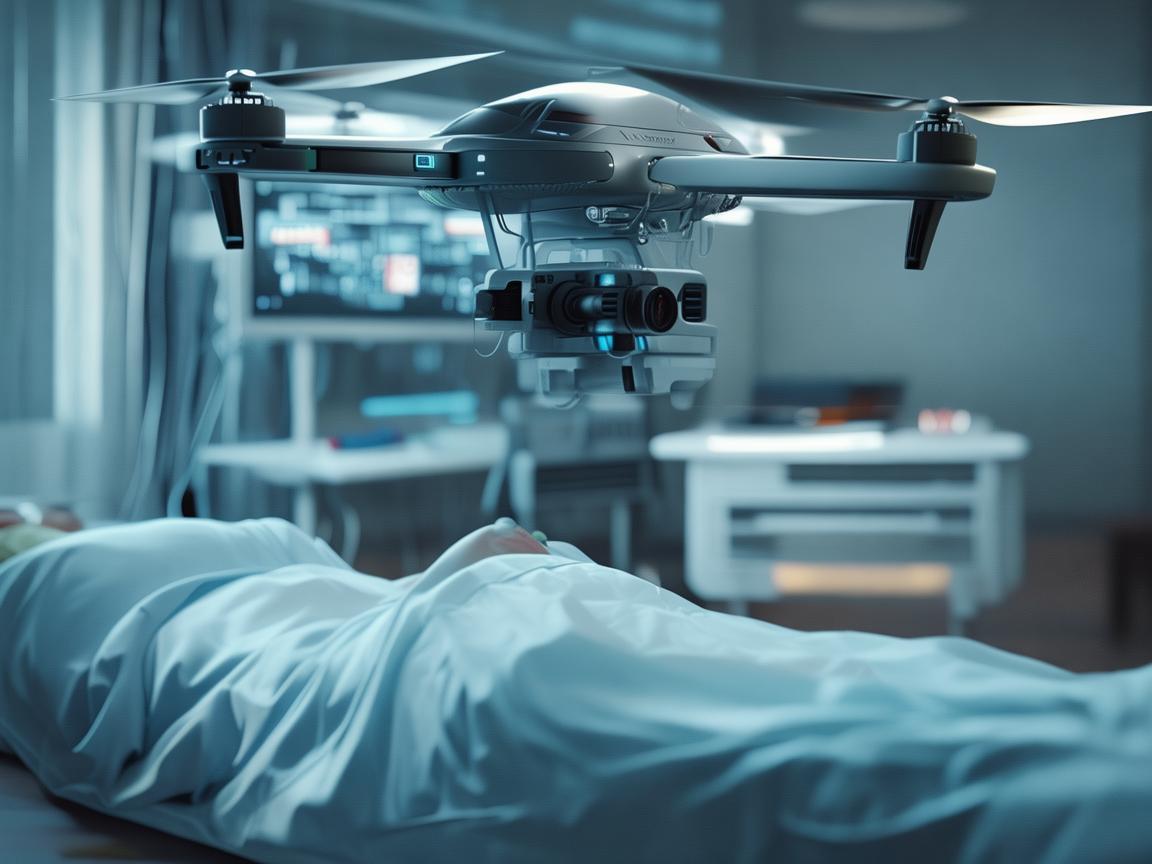 无人机在医学影像学中，如何实现远程精准的影像采集？