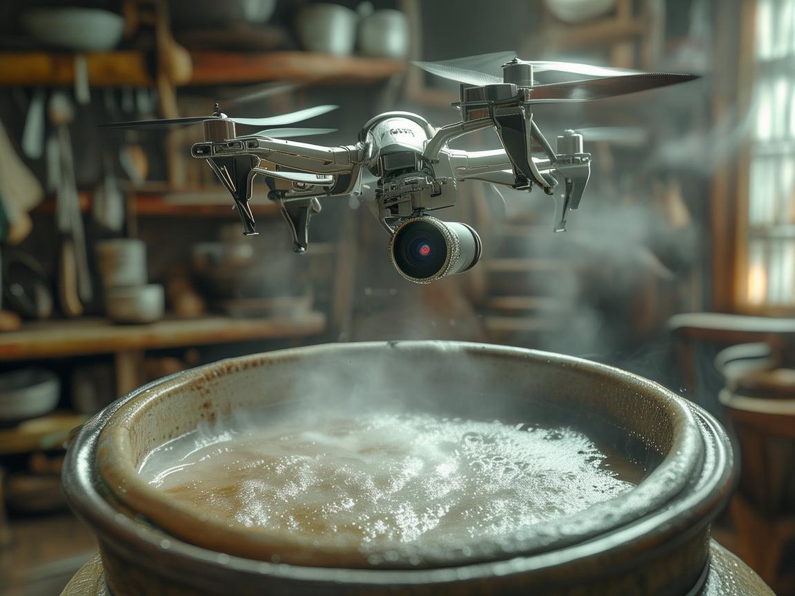 无人机在泡菜发酵监测中的精准定位挑战