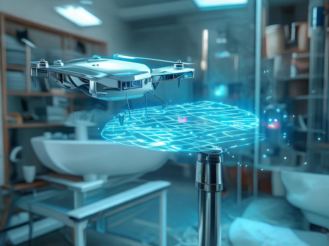 无人机在蹲便器安装中的创新应用，如何实现精准定位与高效部署？