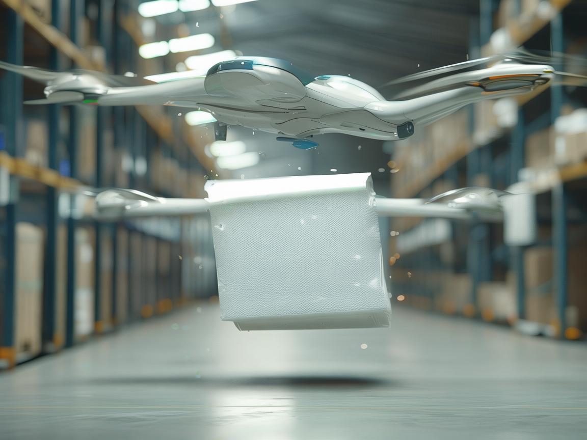 纸巾盒的‘飞翔’，无人机在物流配送中的创新应用？