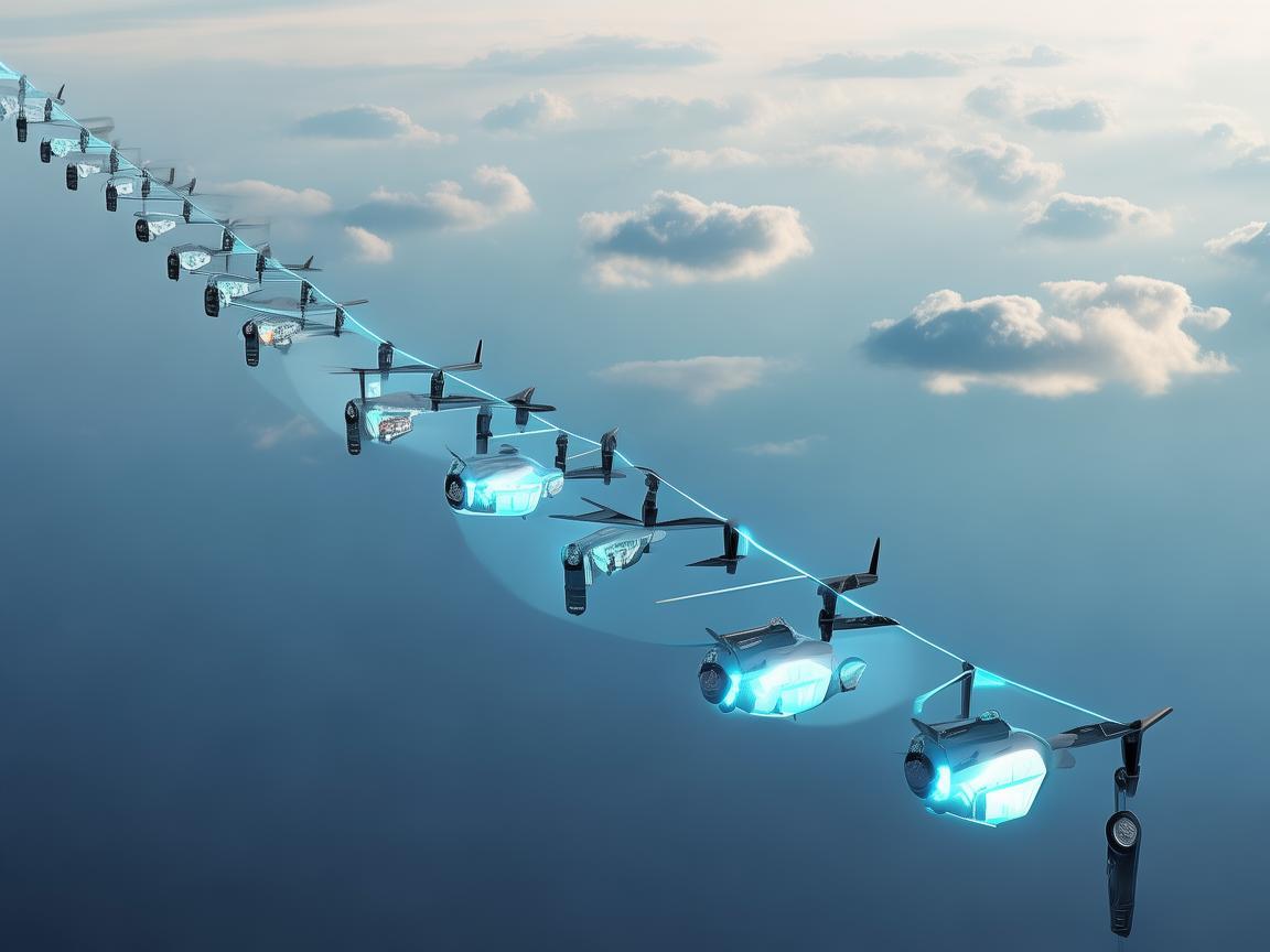 无人机编队飞行中的队长角色，如何确保高效指挥与安全？