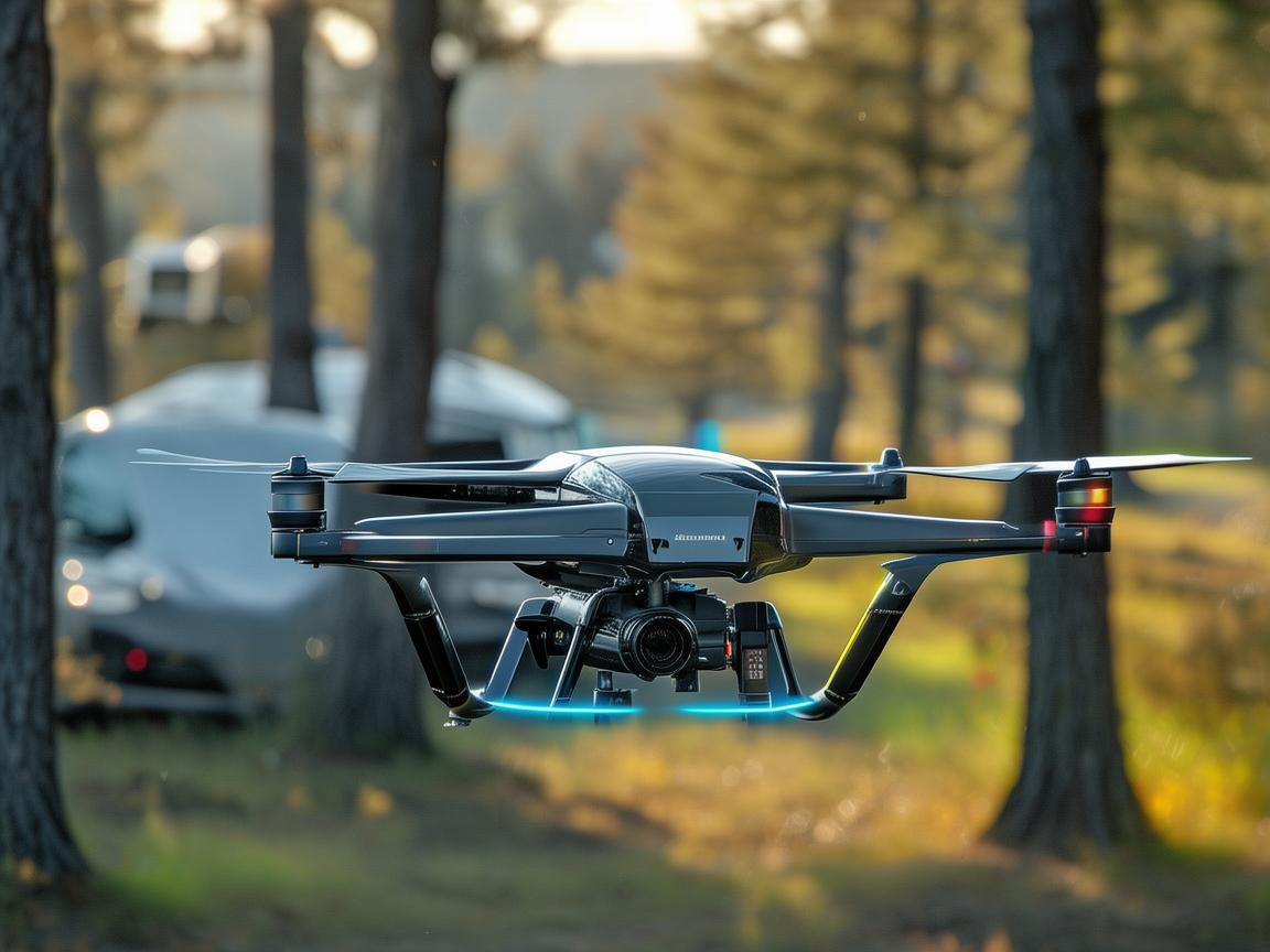 房车营地中的无人机，如何高效监控与安全导航？