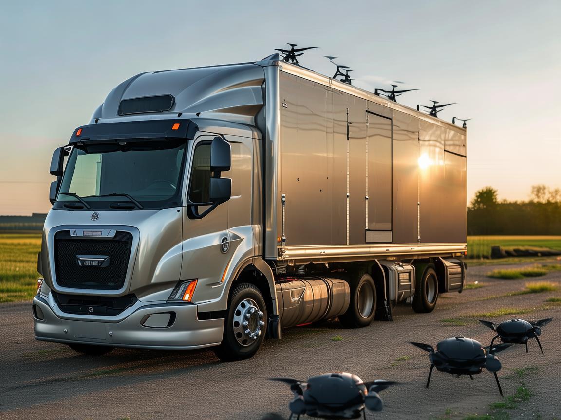 保温车搭载无人机，如何实现高效、精准的物流运输？