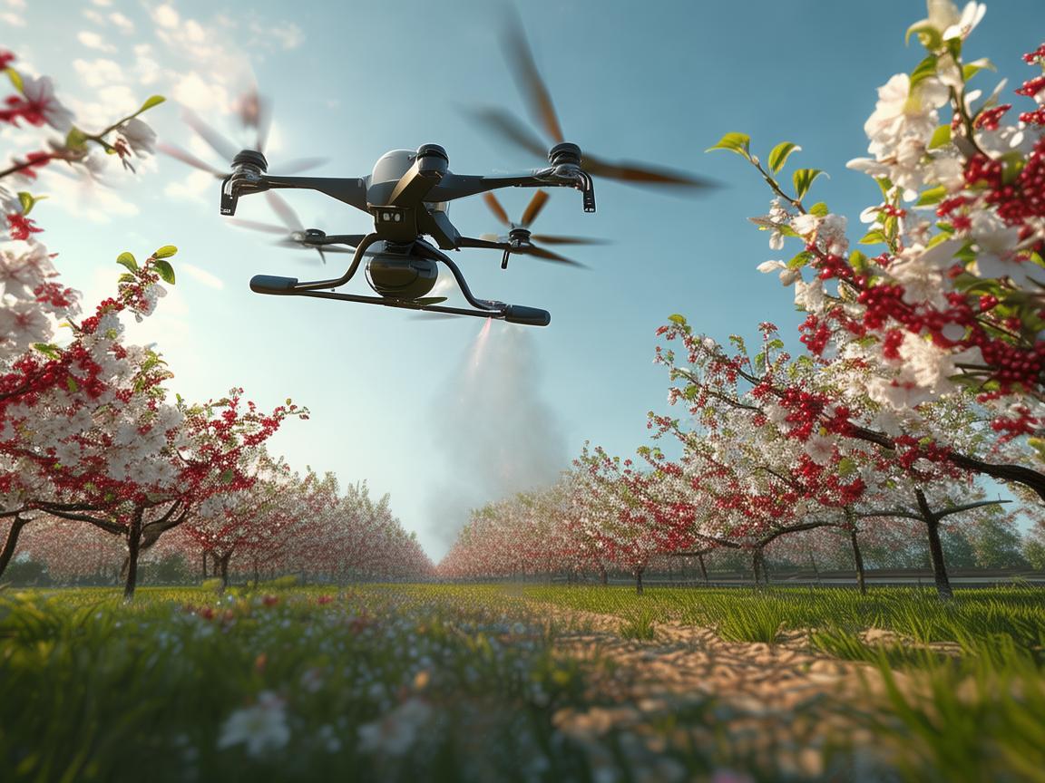 无人机在樱桃园智能管理中的精准喷洒挑战与解决方案