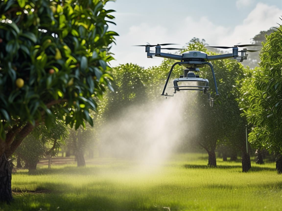 无人机在夏威夷果林中的精准喷洒，如何优化作业效率？