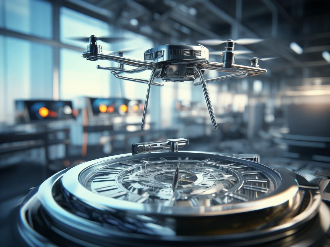 挂钟在无人机工业应用中的精准定位，如何确保时间同步与任务执行？