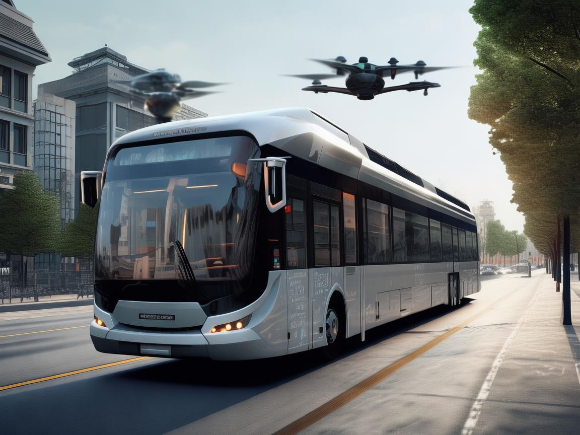 无障碍公交车，无人机技术如何助力公共交通的未来？