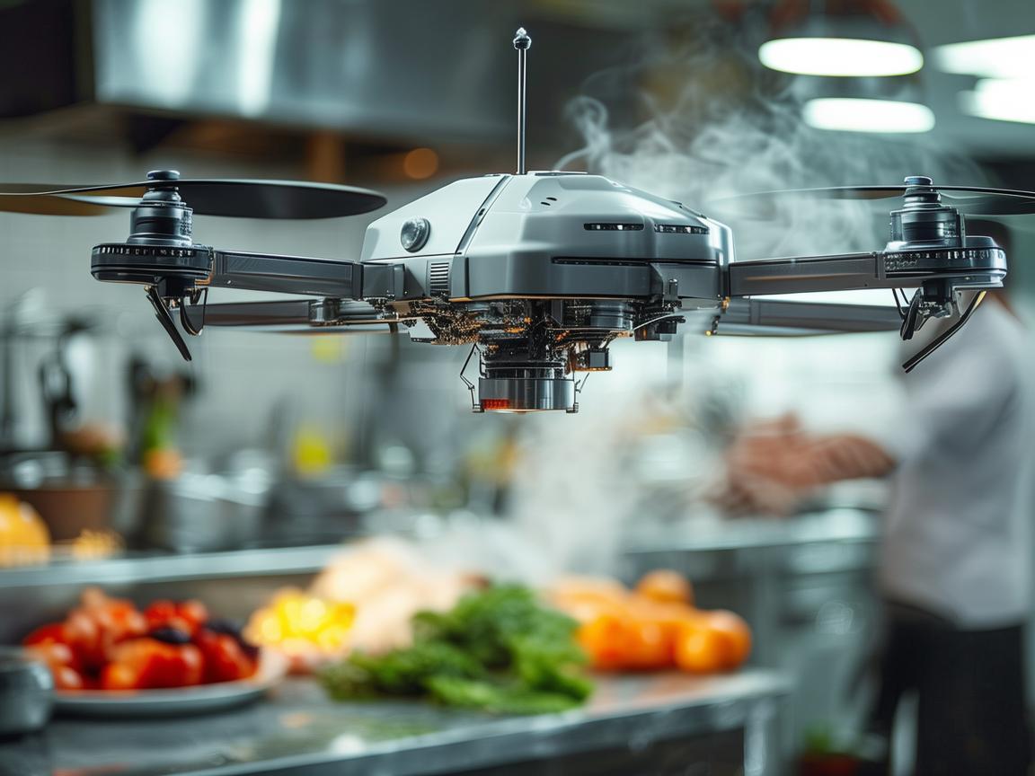 厨师的空中助手,无人机在厨房自动化中的潜力与挑战? 厨师的空中助手,无人机在厨房自动化中的潜力与挑战?