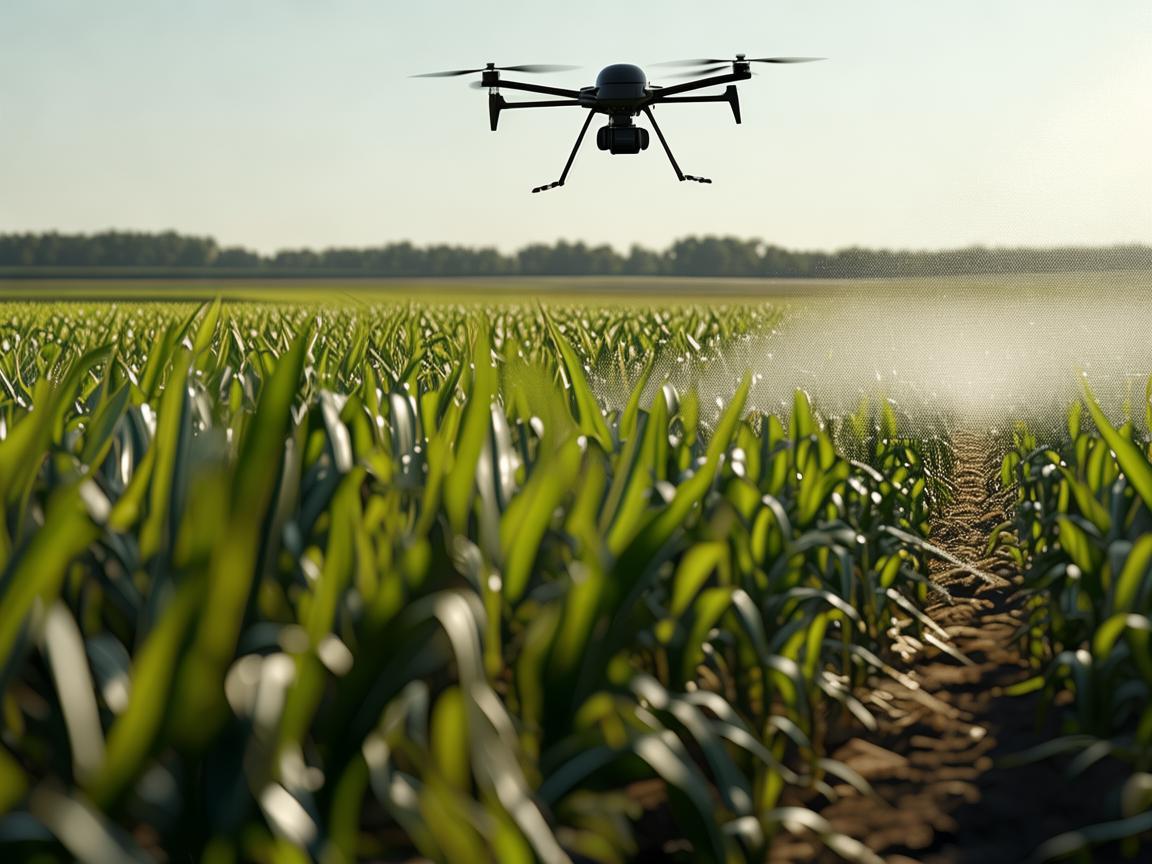 无人机在玉米田监测中的精准施药挑战