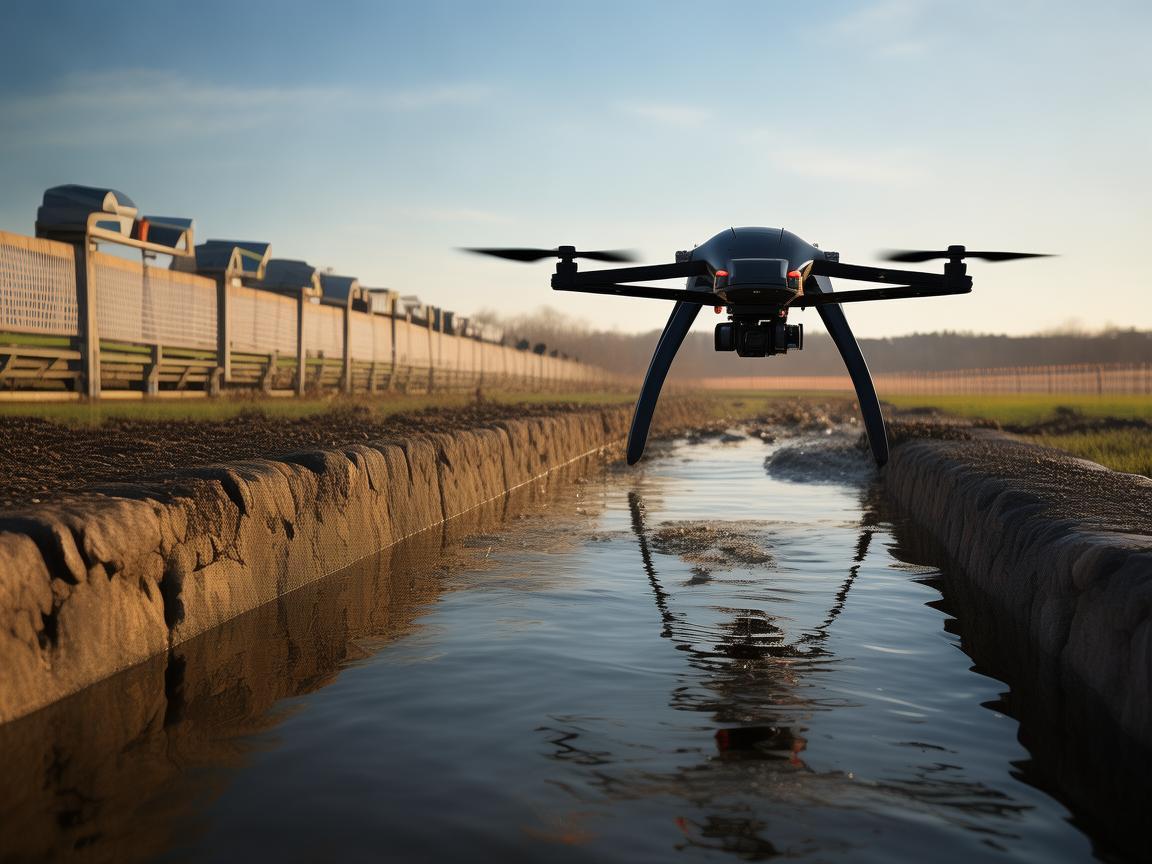 水利工程中的无人机，如何精准监测水体污染与堤防安全？