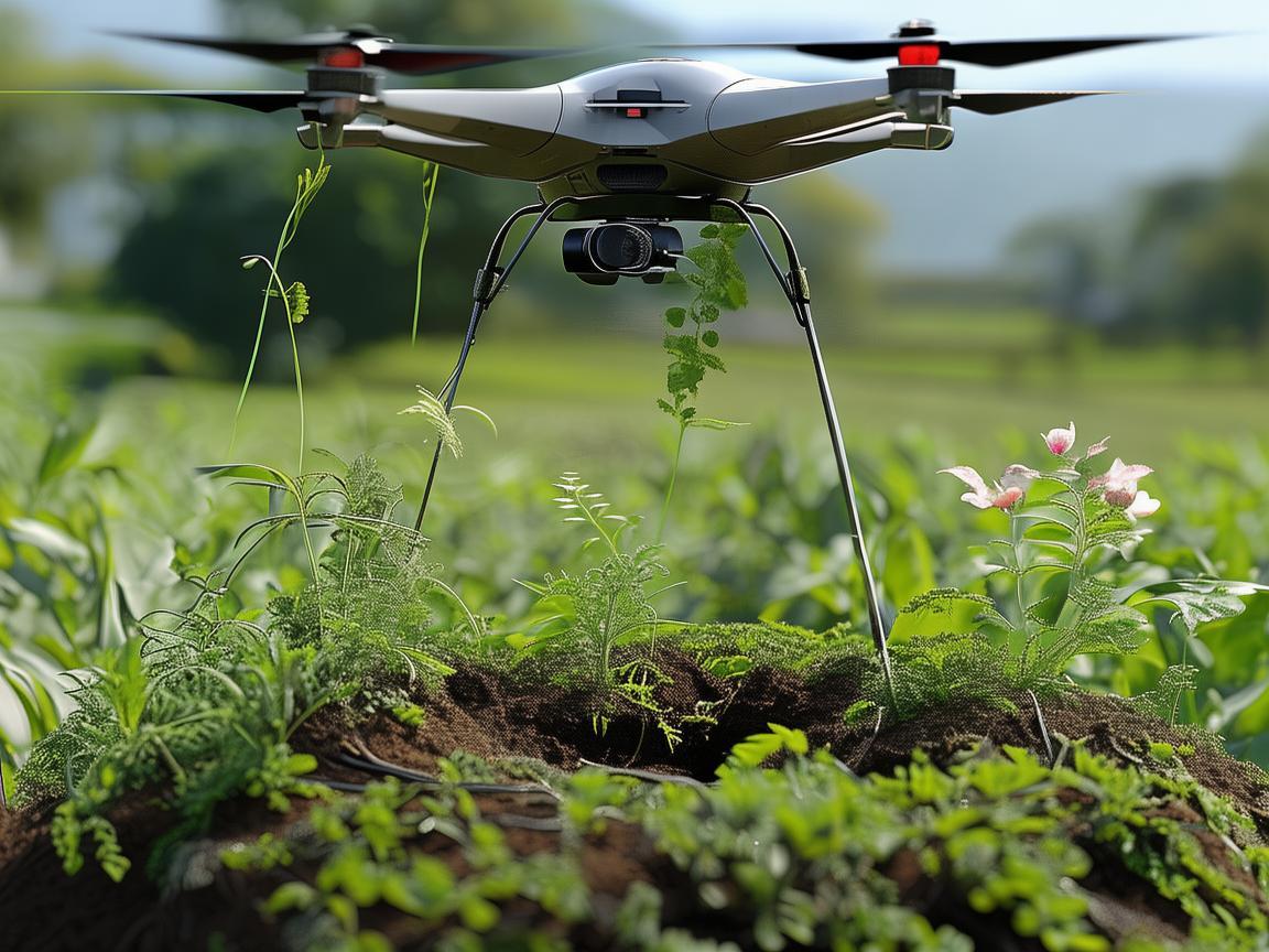 花盆里的秘密,无人机如何助力精准农业?