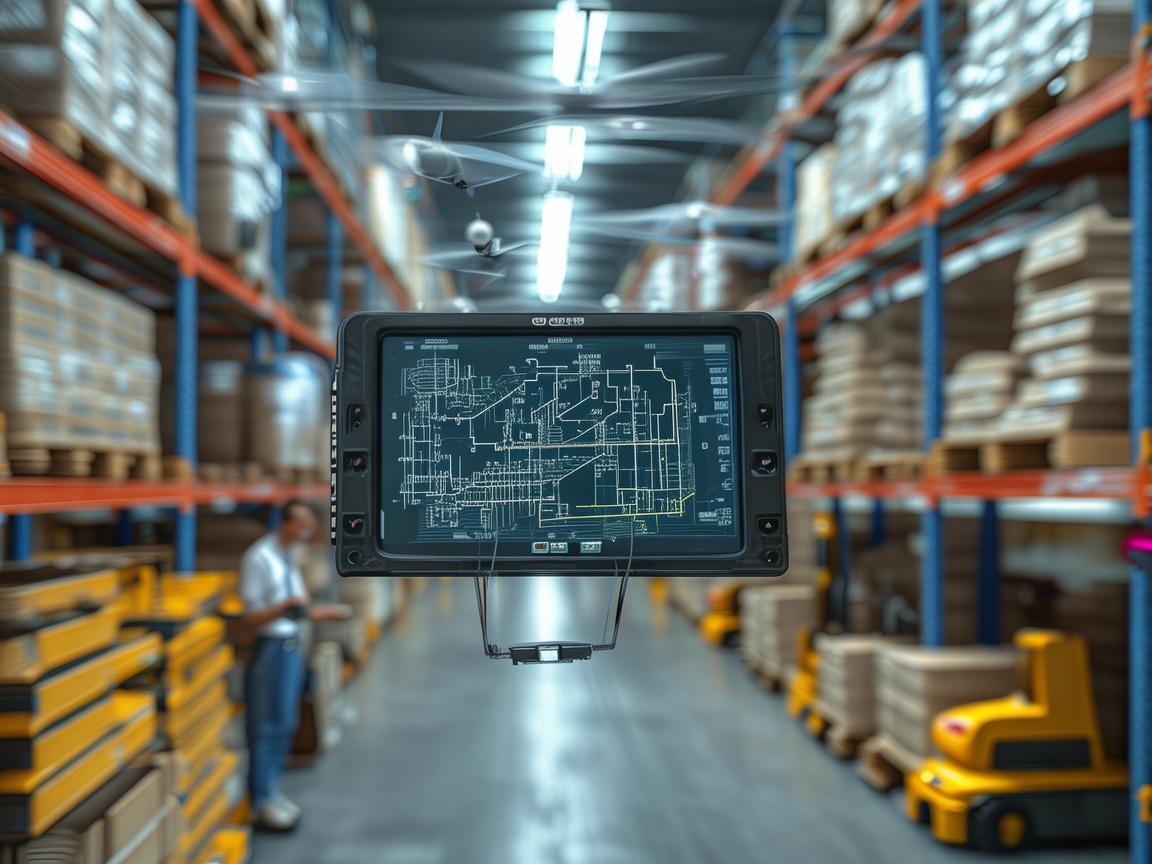 派上用场，无人机在工业物流中的精准定位挑战