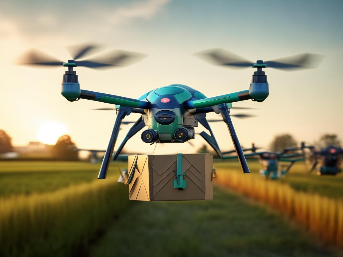 无人机接力赛，如何实现跨区域精准物资传输？