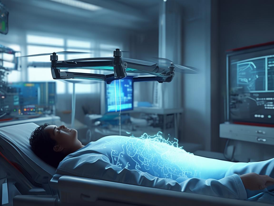 无人机在肝硬化患者监控中的精准定位挑战 无人机在肝硬化患者监控中的精准定位挑战