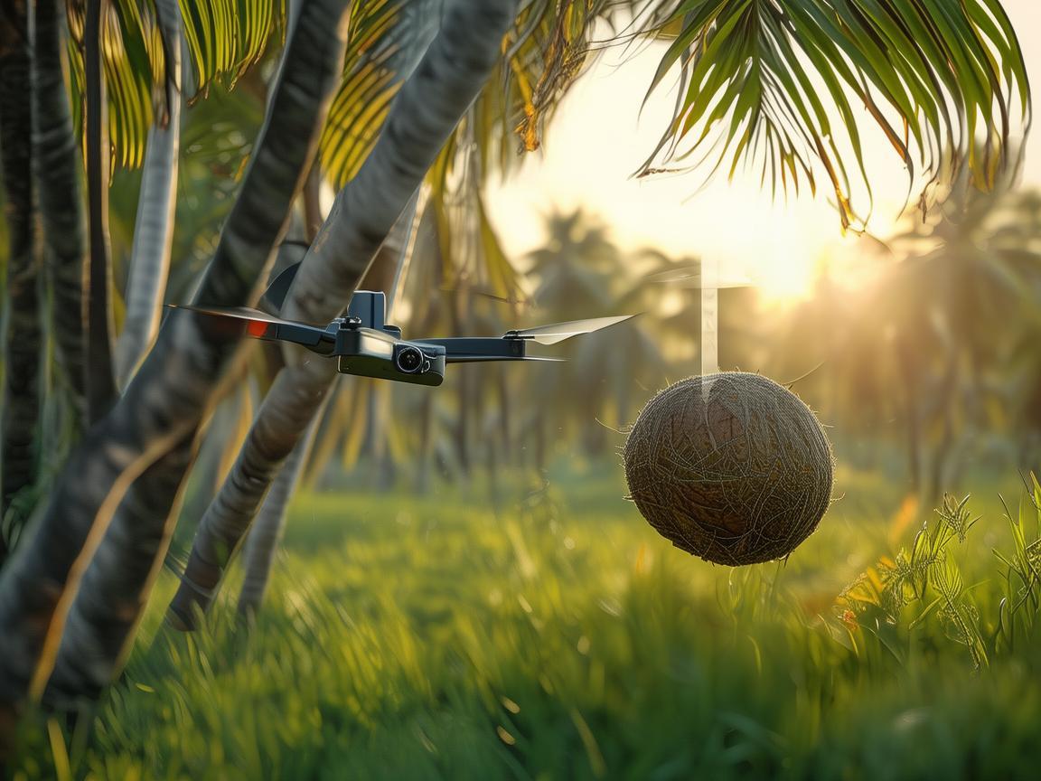 无人机在椰子林中的精准监测,如何有效识别并定位受损椰子? 无人机在椰子林中的精准监测,如何有效识别并定位受损椰子?