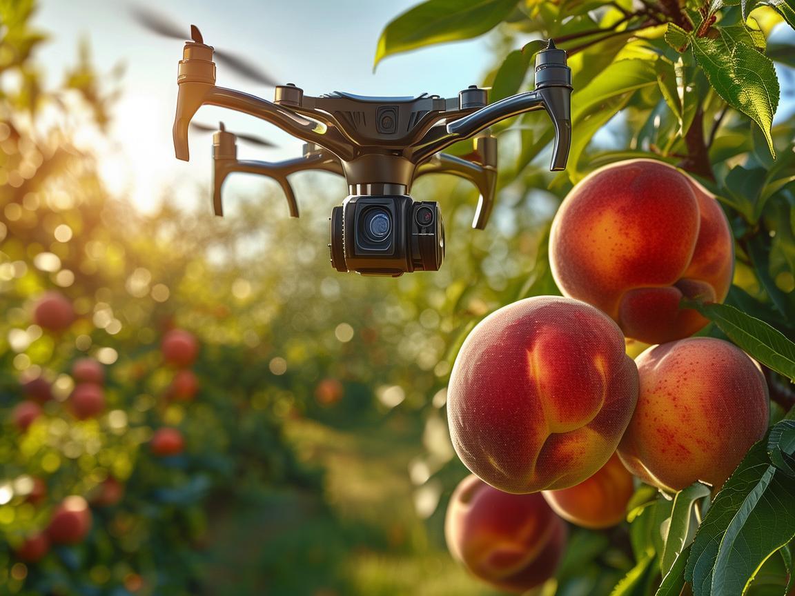 无人机在桃子采摘中的精准定位技术挑战，如何实现高效无损采摘？