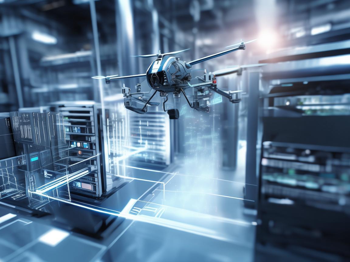 如何在工业4.0中，利用云计算优化无人机的数据传输与处理？