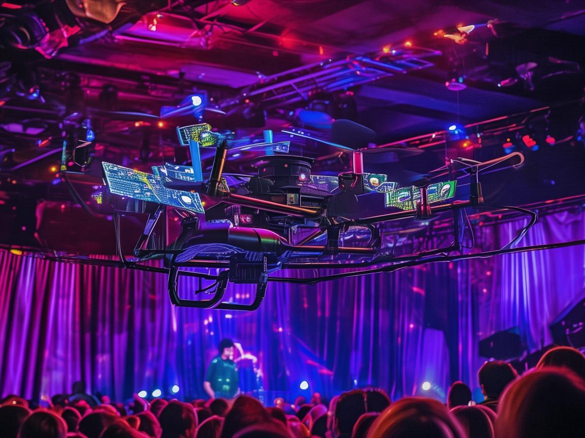 无人机在脱口秀现场的创意应用,如何实现空中互动与观众连接? 无人机在脱口秀现场的创意应用,如何实现空中互动与观众连接?