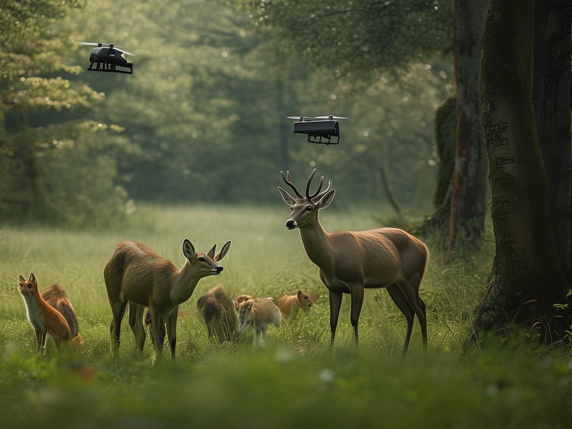 无人机在野生动物学研究中的伦理边界，如何平衡科技与自然？