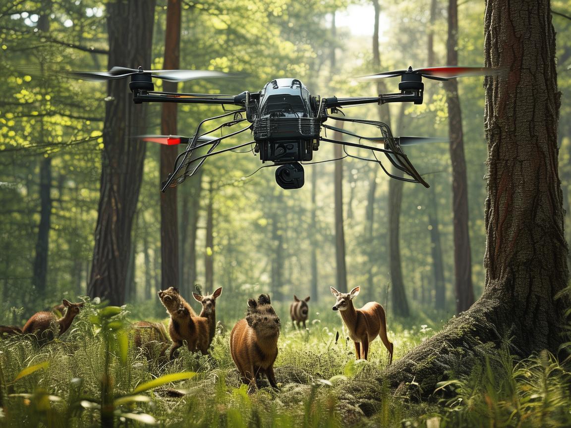 无人机在动物学研究中的精准定位，如何利用技术提升野生动物监测的效率？