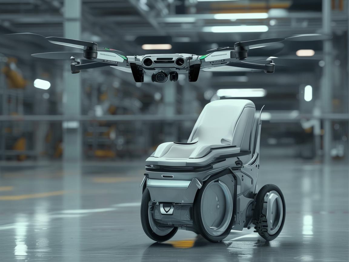 滑轮椅与无人机,如何实现无障碍的工业巡检? 滑轮椅与无人机,如何实现无障碍的工业巡检?