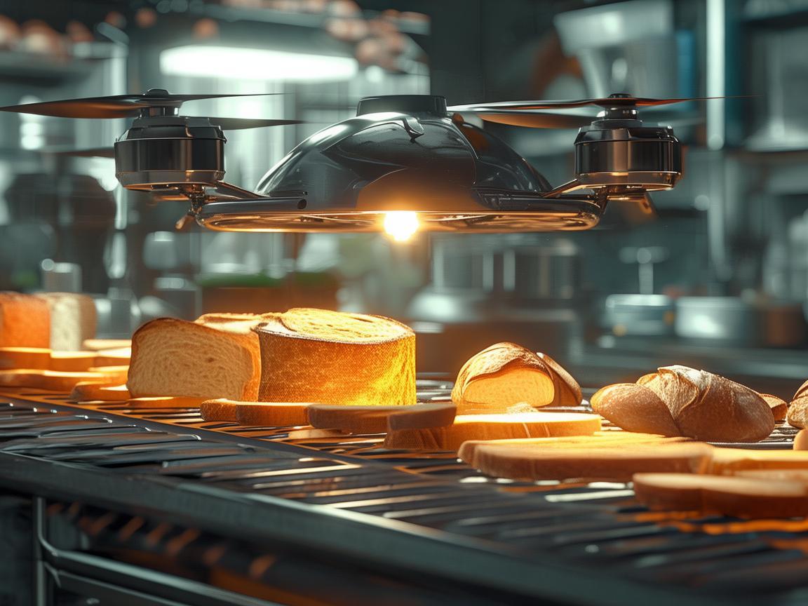 无人机在吐司生产中的‘空中烘焙’,可行还是噱头? 无人机在吐司生产中的‘空中烘焙’,可行还是噱头?