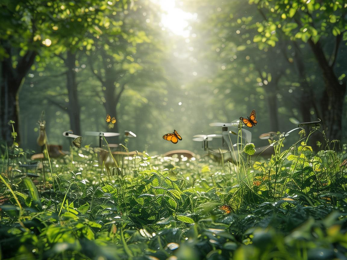 生态监测中，无人机如何精准评估生物多样性？