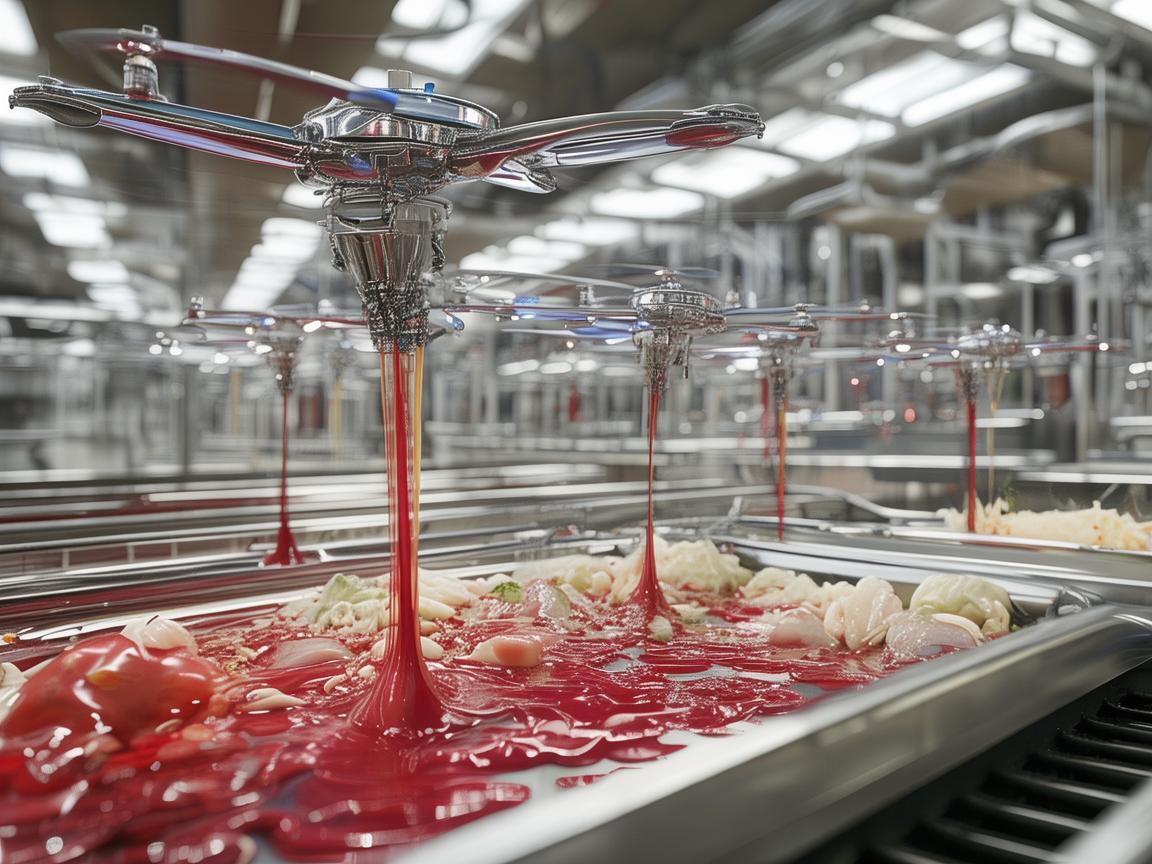 沙拉酱的空中配送，无人机在食品工业中的创新应用？