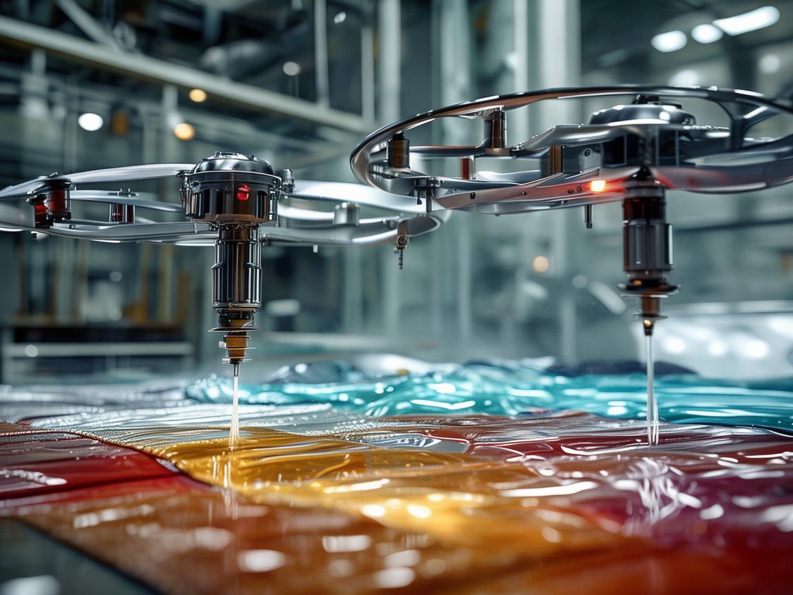 合成革生产中的自动化新视角，无人机如何助力精准喷涂？