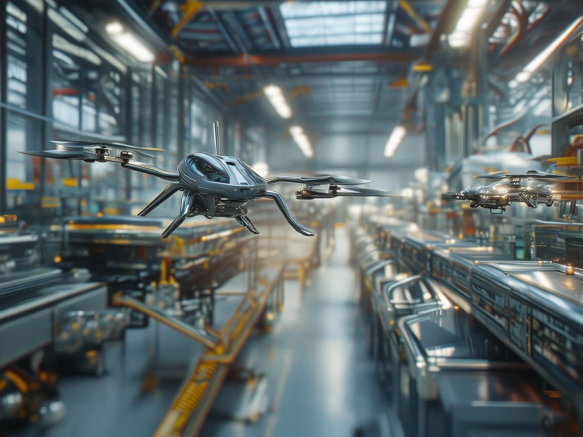在工业4.0的浪潮中，无人机技术如何以‘敬佩’之姿重塑生产流程？