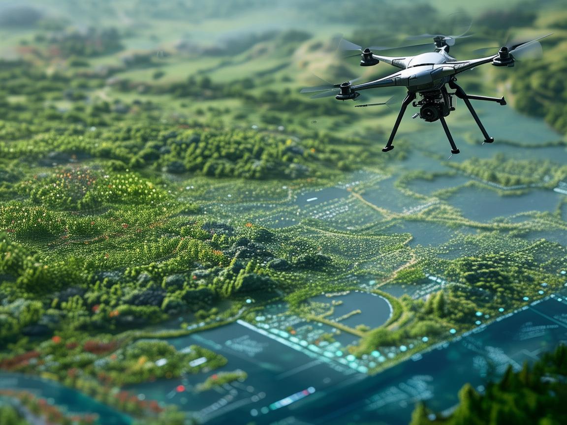 在环境规划与管理中,无人机如何精准绘制生态地图? 在环境规划与管理中,无人机如何精准绘制生态地图?