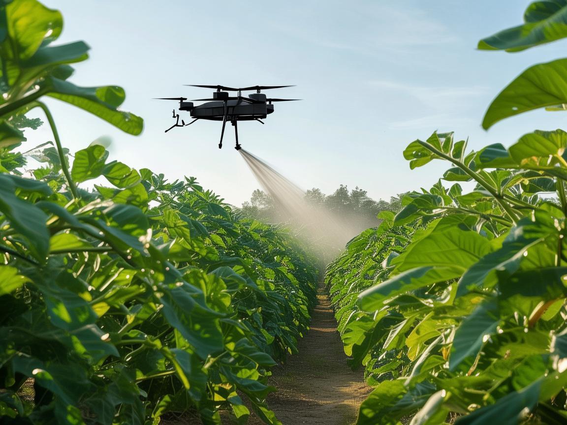 无人机在木瓜种植中的精准喷洒技术，如何实现高效与环保的平衡？
