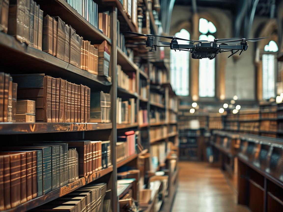 大学图书馆,无人机在图书管理中的创新应用? 大学图书馆,无人机在图书管理中的创新应用?