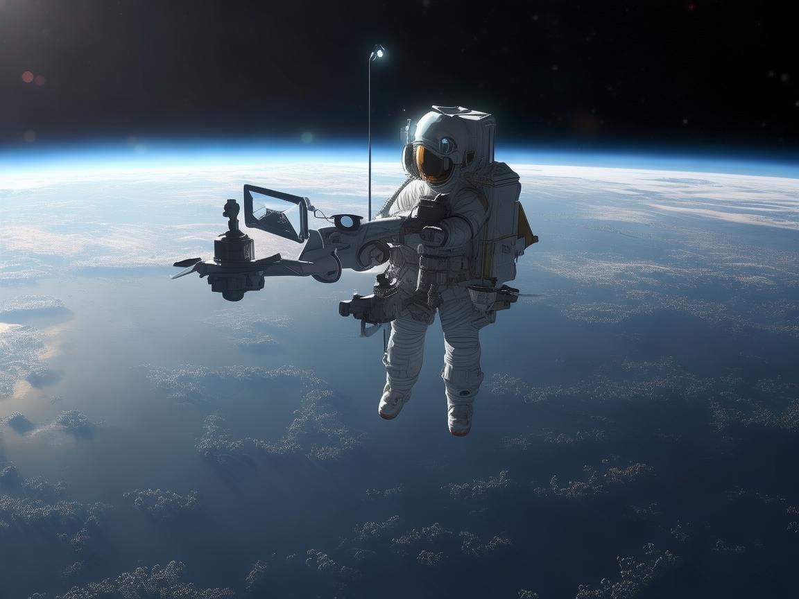 航天员出舱任务中，无人机如何提供安全保障？