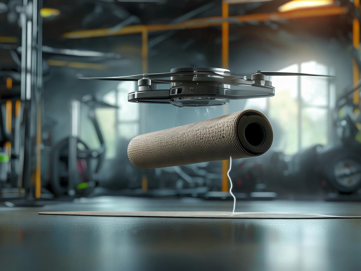 瑜伽垫的空中运输，无人机在健身器材配送中的创新应用？