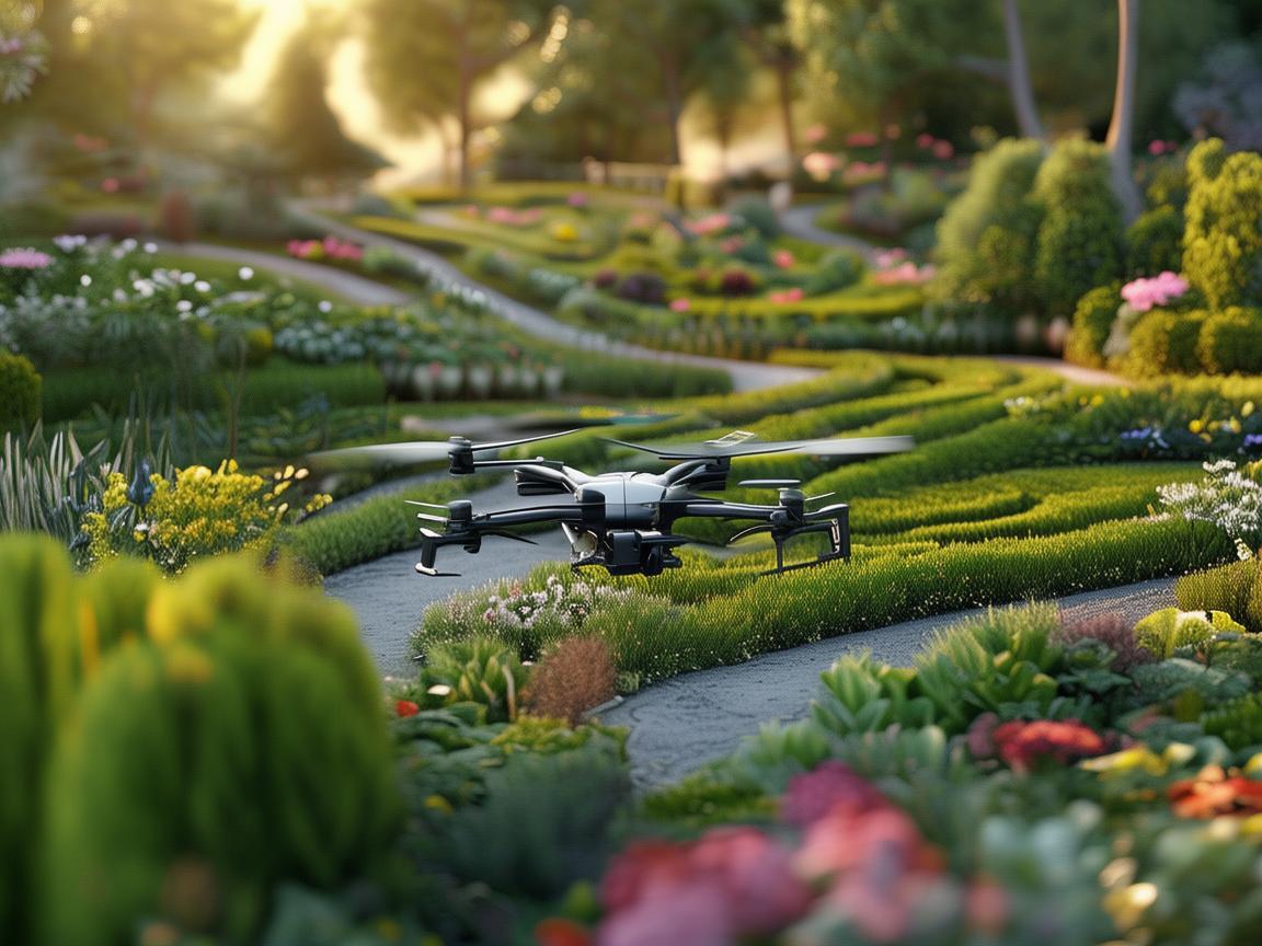 房东太太的花园,无人机在农业监测中的精准挑战 房东太太的花园,无人机在农业监测中的精准挑战