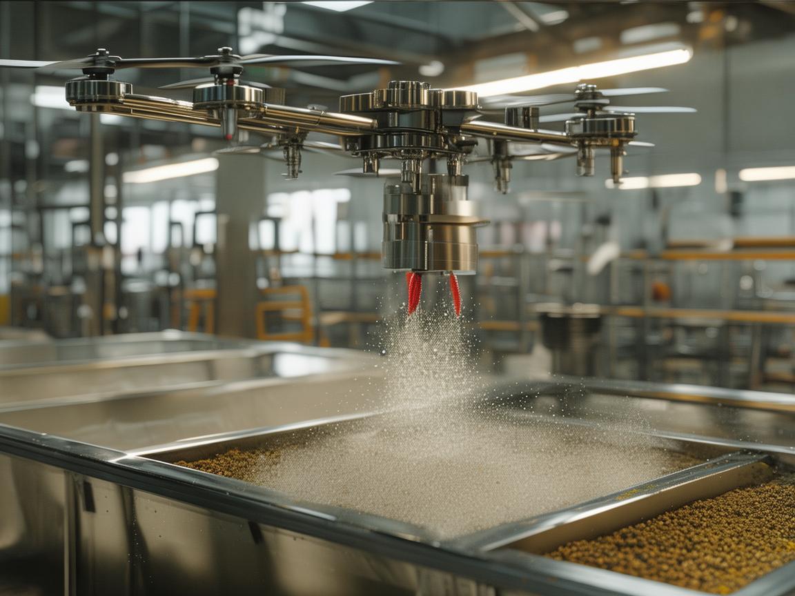 无人机在食品加工中的胡椒粉精准喷洒挑战