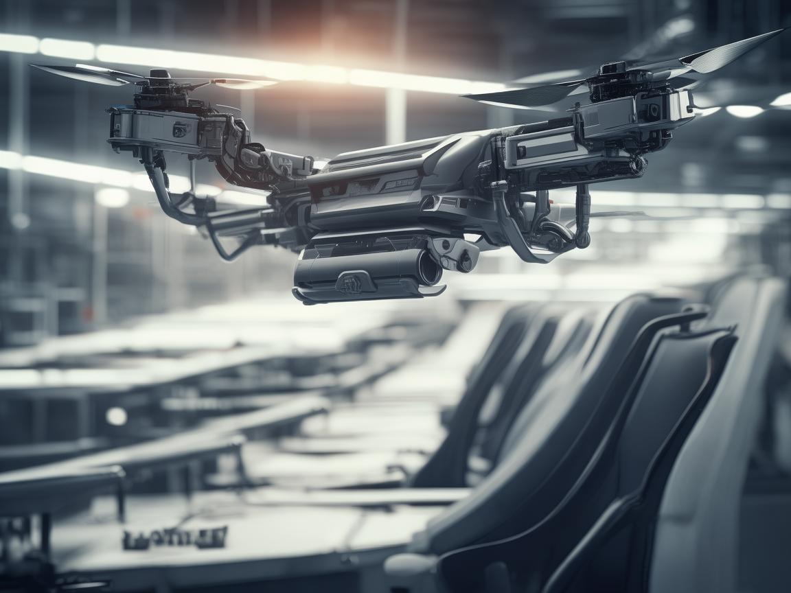 无人机助力电脑椅工业生产新变革