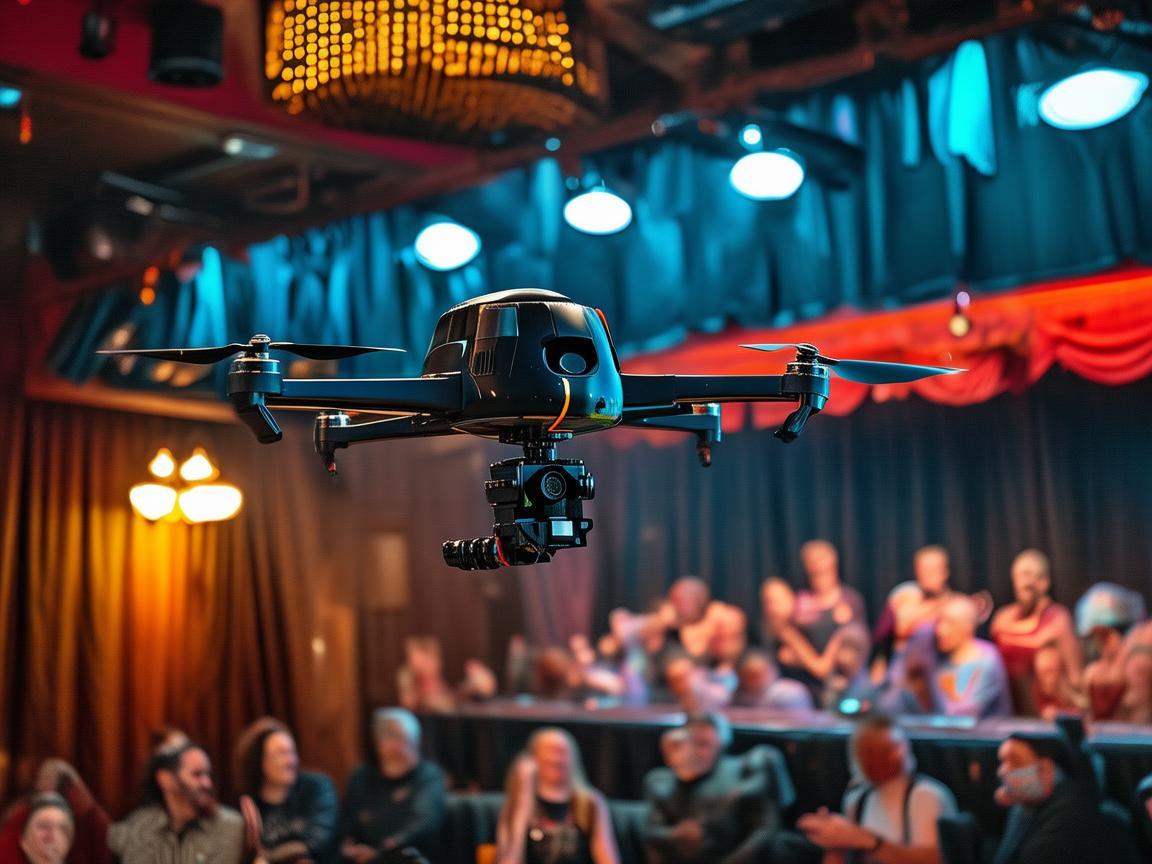 无人机在脱口秀现场,如何安全高效地实现空中视角直播? 无人机在脱口秀现场,如何安全高效地实现空中视角直播?