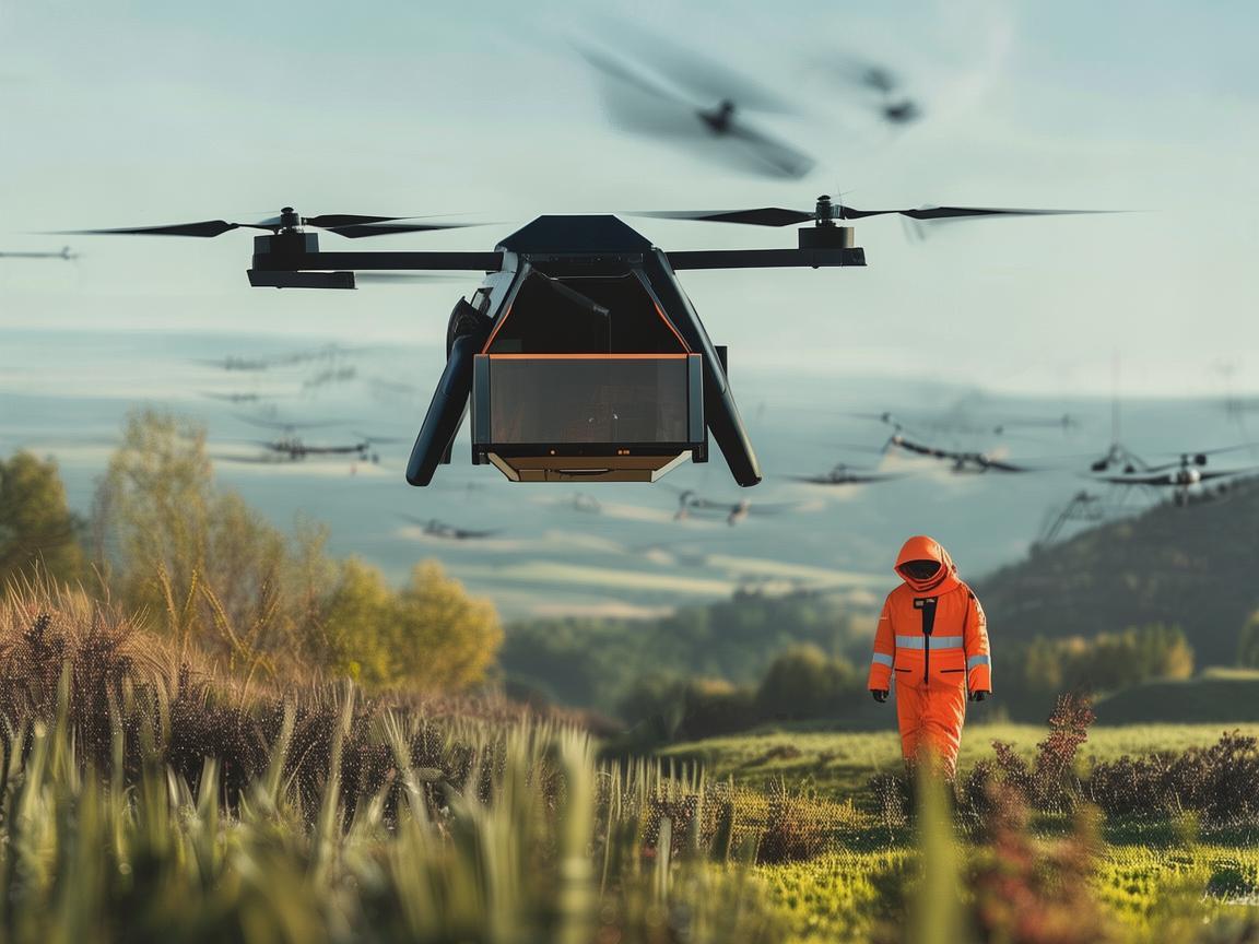 户外服在无人机物流配送中的角色与挑战，如何确保配送员安全与舒适？