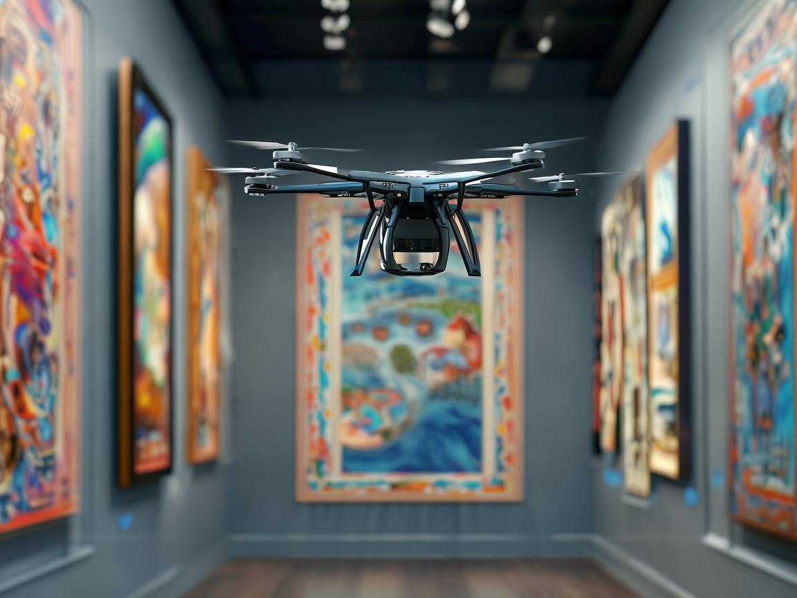 无人机在装饰画悬挂中的精准定位与安全投放技术挑战