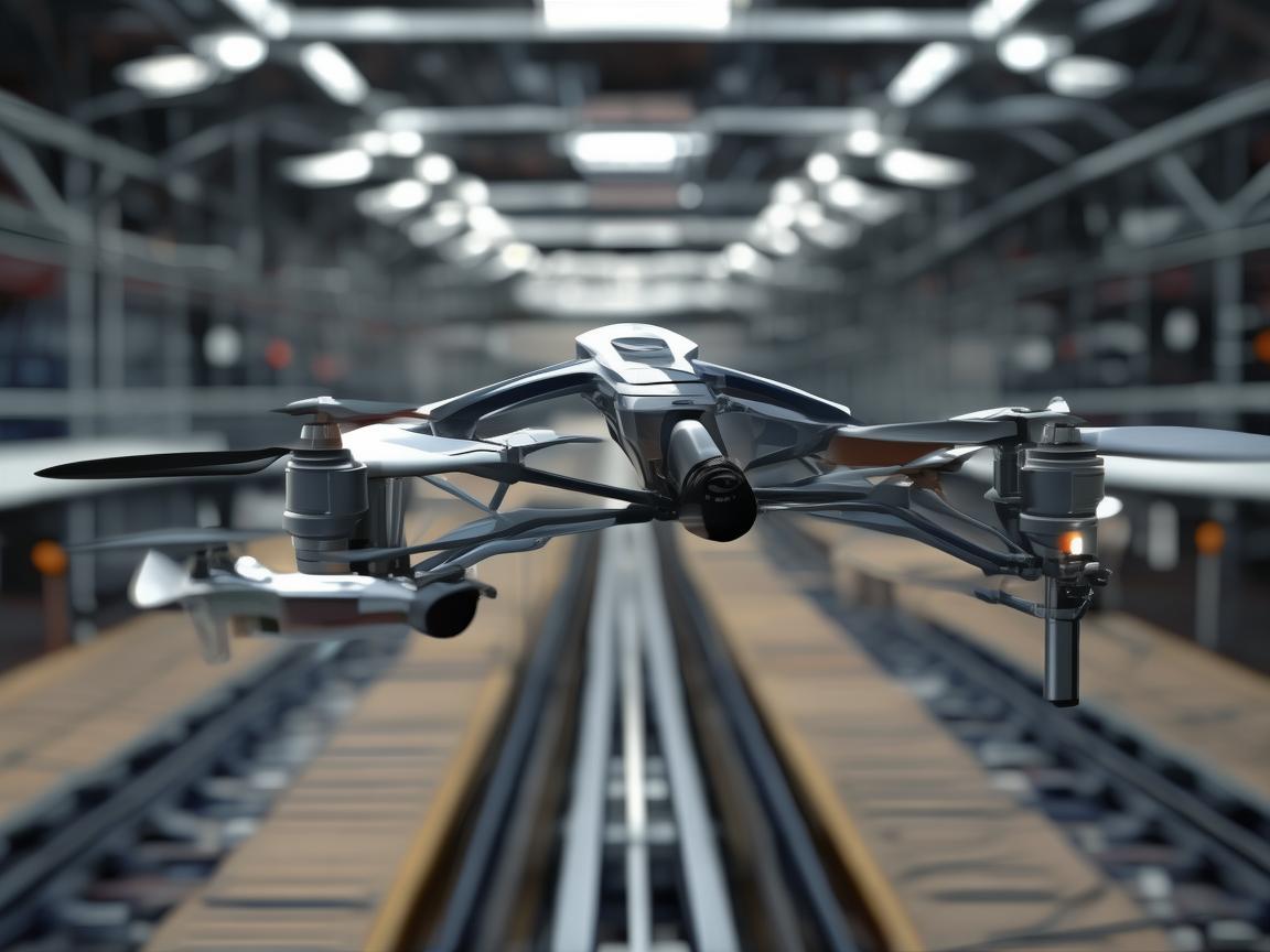 地铁车辆段中，无人机如何高效监控轨道状态？