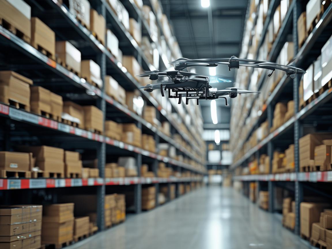 仓库货架，无人机如何实现精准定位与库存优化？