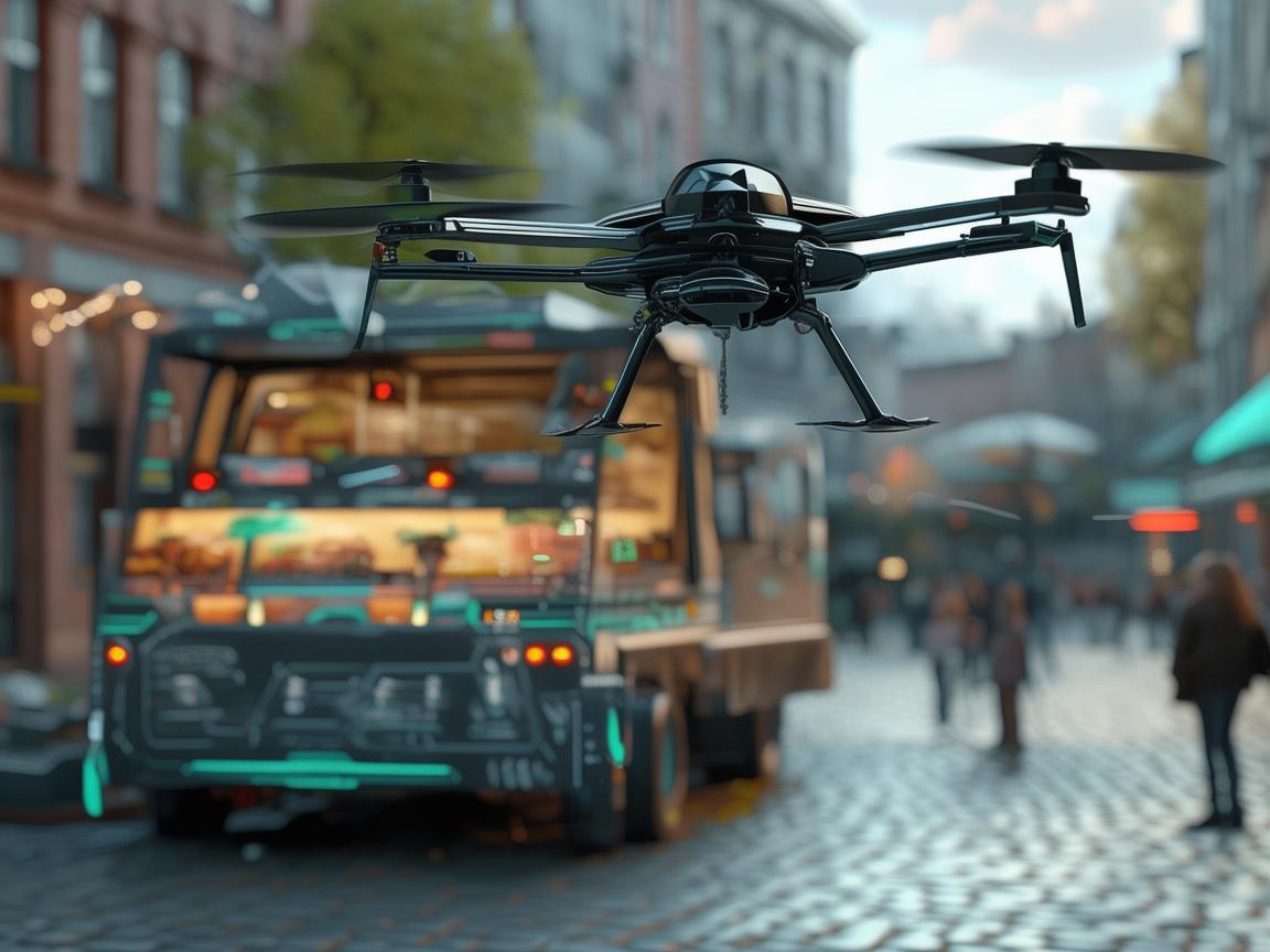 餐车配送，无人机技术如何重塑餐饮业物流？