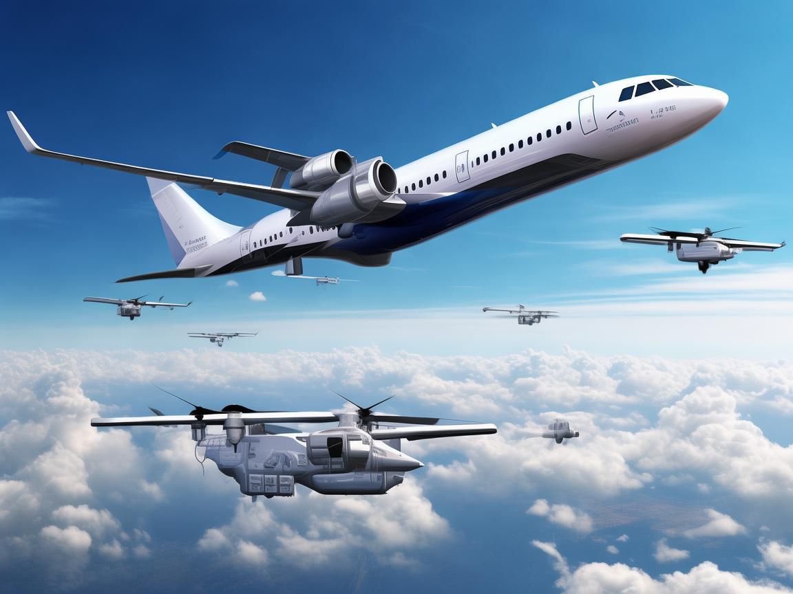 空中巴士的未来，无人机运输的挑战与机遇