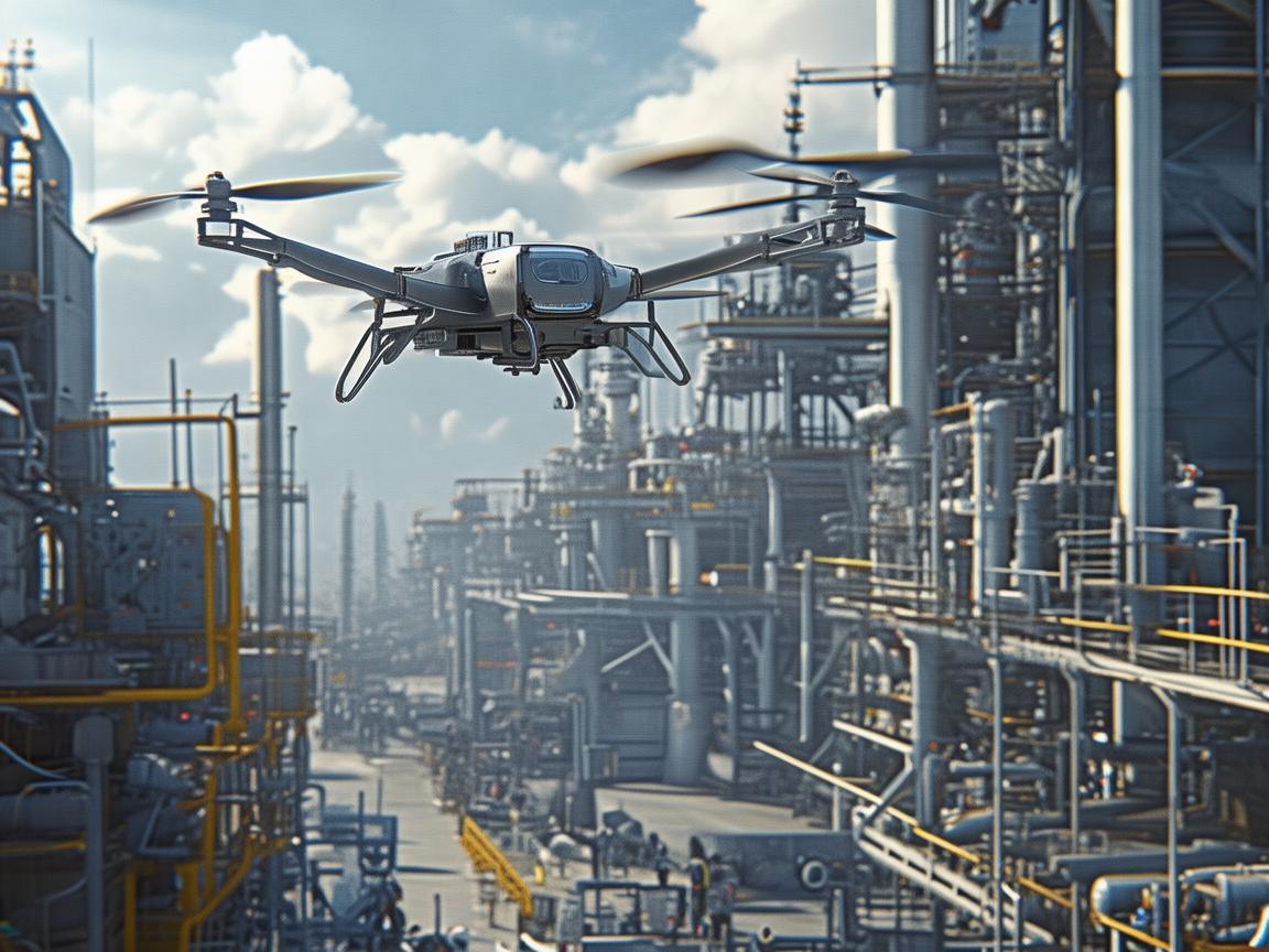 无人机在工业安全监控中的雇员替代现象，挑战与对策