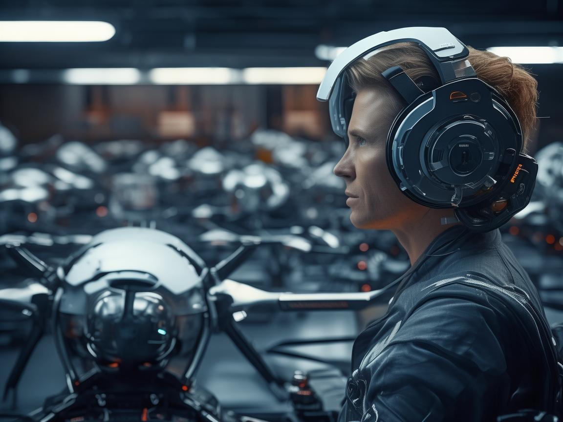 头饰在无人机工业应用中的角色，安全与效率的隐形守护者