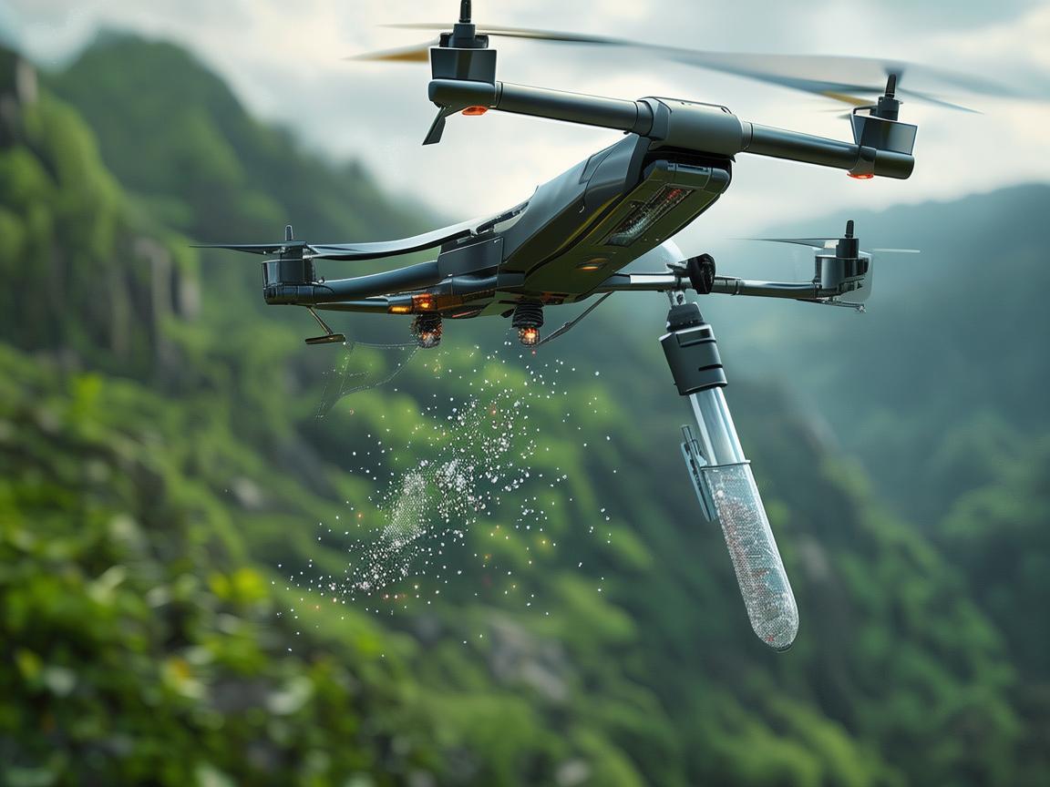 无人机在生物工程领域，如何精准投放微生物样本以促进环境修复？