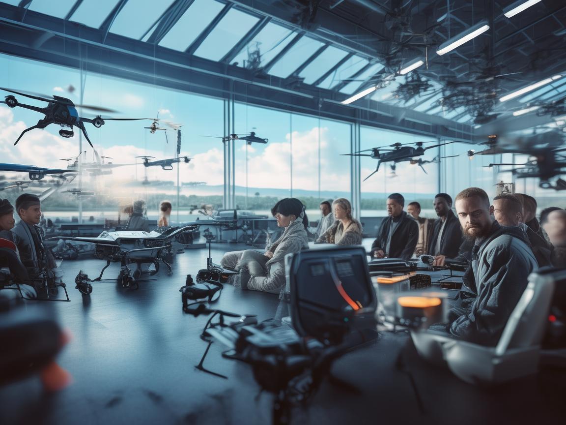 无人机工业应用中，飞行员资质认证的挑战与机遇